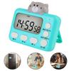 With Invisible Stand LED Display Magnetic Digital Cooking Timer Kitchen Cartoon Animal Countdown-Timer for Cooking Bake Timer