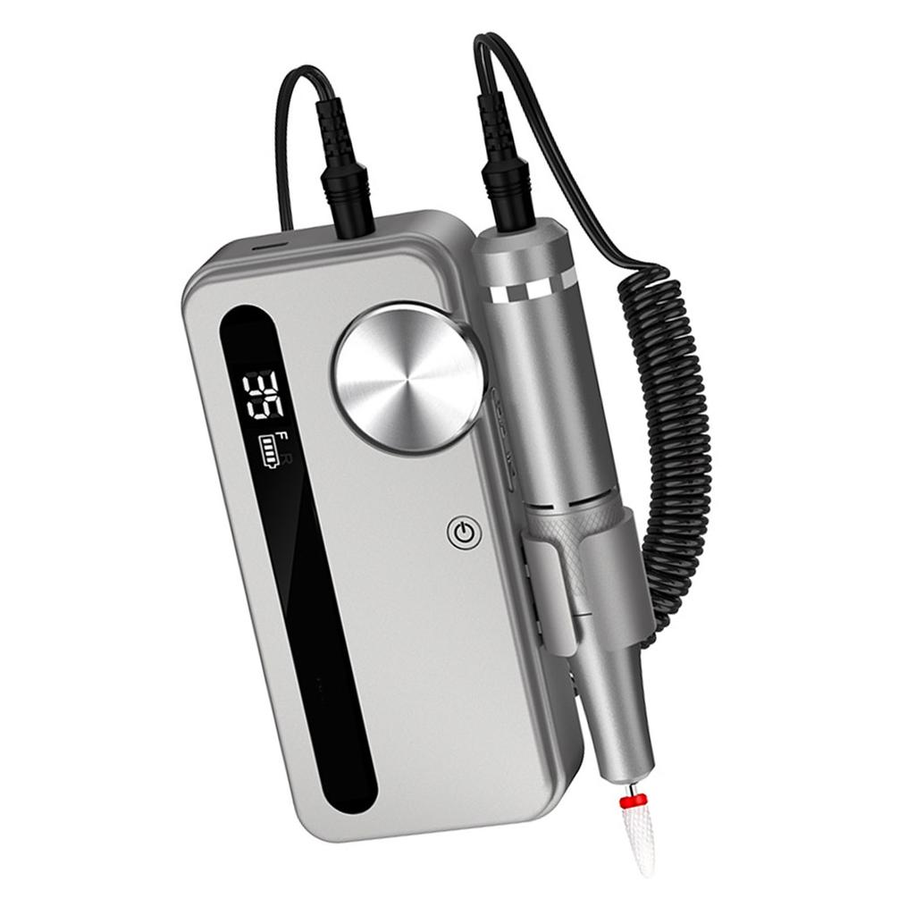 2 в 1 электрическая шлифовальная машинка для ногтей портативная перезаряжаемая профессиональная беспроводная электронная пилка для ногтей Efile