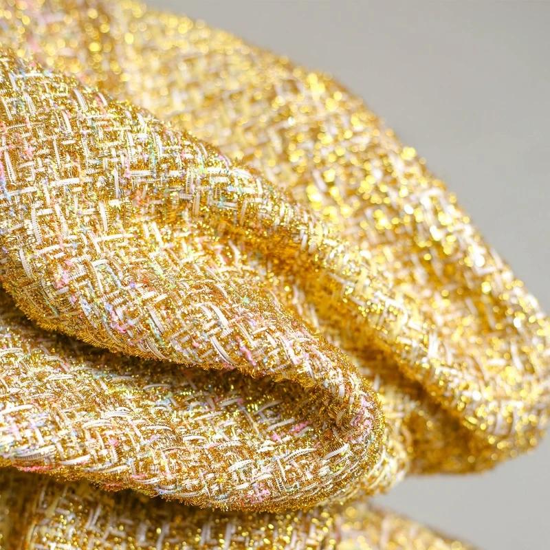 50x145 см тканая плотная цветочная ткань в европейском и американском стиле со знаменитостями, дизайнерская ткань класса люкс с небольшим ароматом