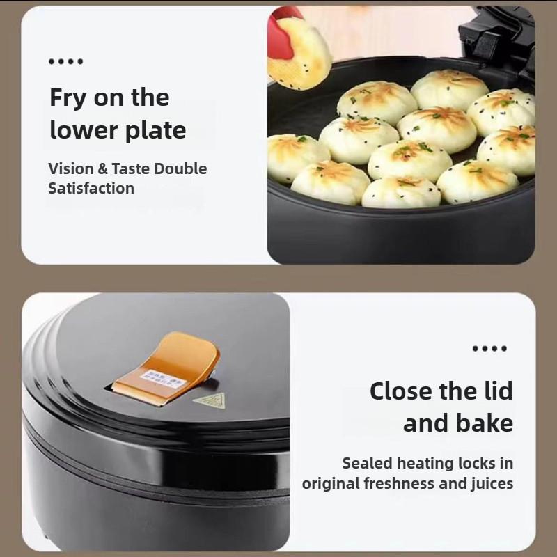 Non Stick Integrated Frying And Baking Machine Multifunctional Electric Pancake Pan Household Double-sided Heating Pancake Maker