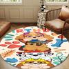 Paw Patrol: Heroic Rescue Round mat Home Decor, Chair rug For livingroom,Bedroom, doormat home decor Birthday Gift Christmas Gifts
