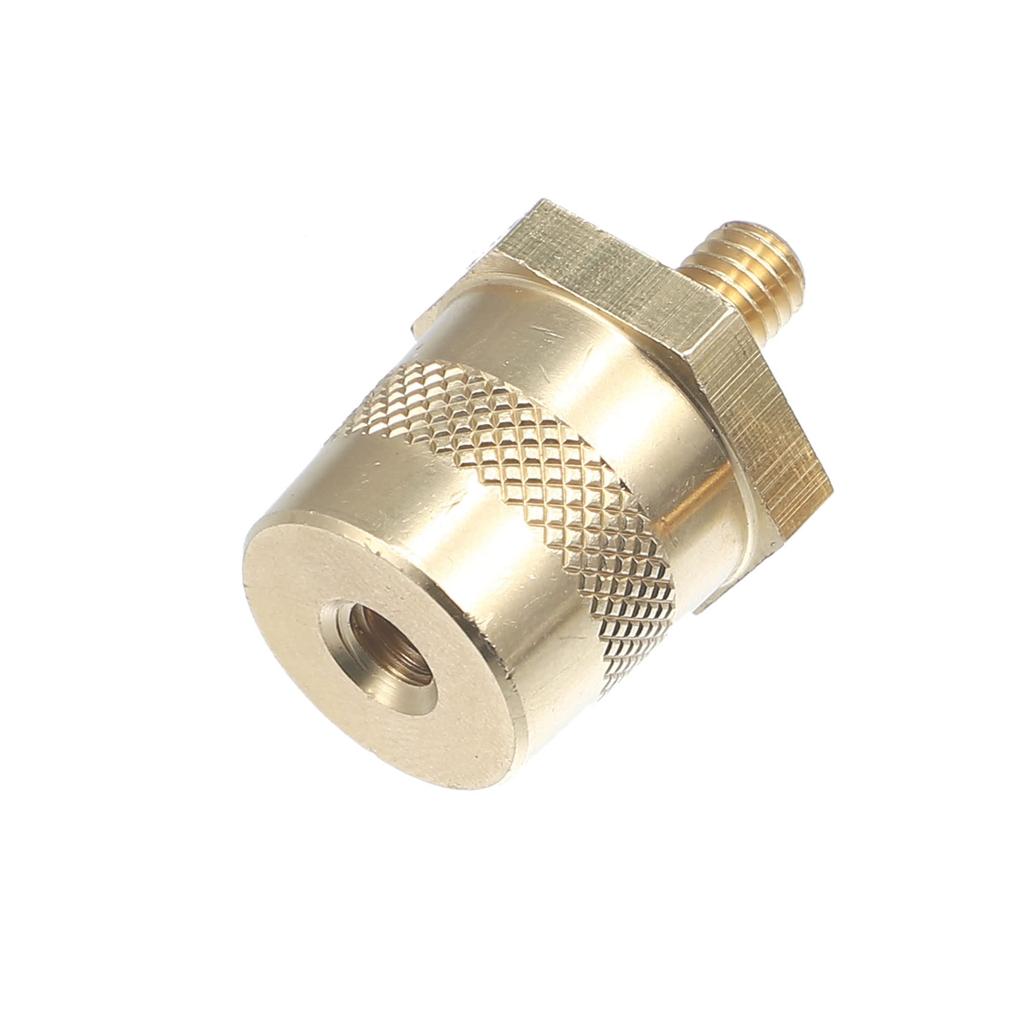 uxcell Клеммный соединитель Латунный тон Стойка Адаптер Шпилька Удлинительный винт Гайка M6 1 пара