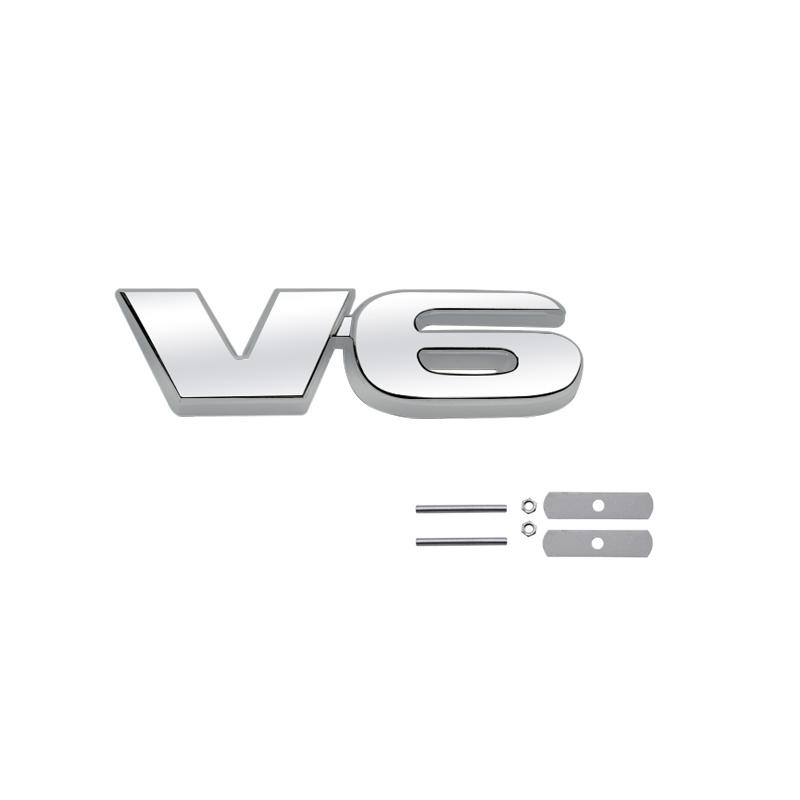 Car Accessories Metal Grille Emblem Rear Trunk Body Badge Sticker