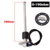 Car Boat Fuel/Water Level Sensor For 0-190ohm/240-33ohm Fuel Level Meters Marine Water Level Gauge Sensor Sender Unit For 9-32V