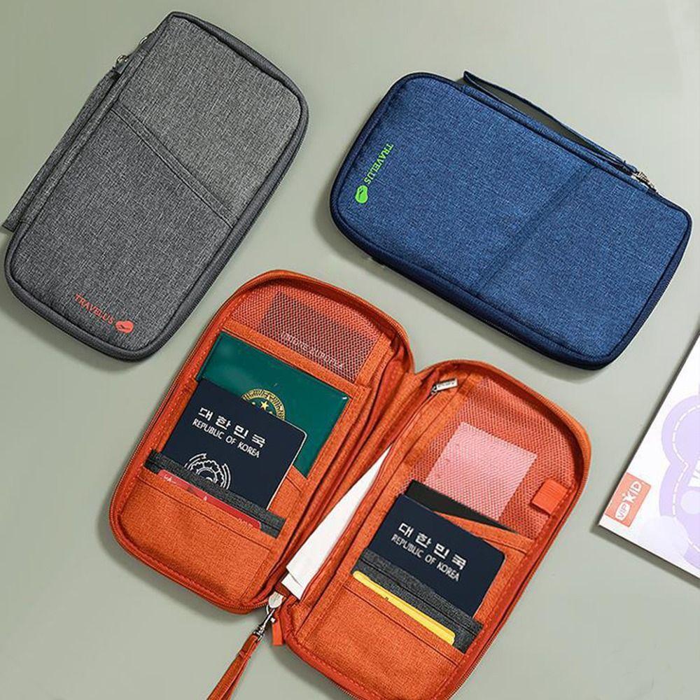 Сумка для паспорта, органайзер для билетов и карт RFID, новый держатель для паспорта унисекс