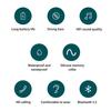 G07 Нашейная Bluetooth-совместимая гарнитура, беспроводной сабвуфер, наушники с шейным ремешком, наушники с шумоподавлением