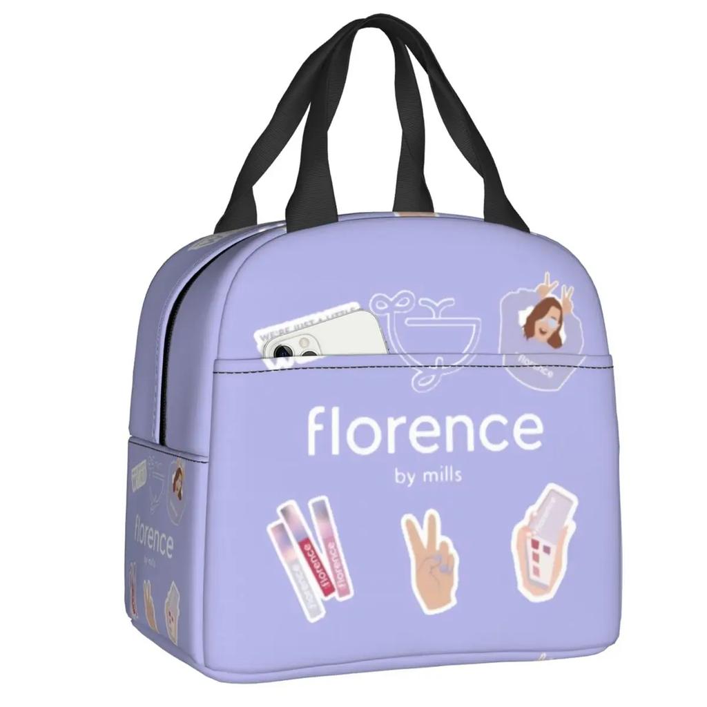 Сумка для ланча Florence By Mills, женская, термохолодильная, изолированная, для взрослых, офисная, пикниковая, еда, сумки-тоут