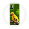 Case for Xiaomi Redmi Note 10T 5G Yellow Parakeet Birds Green Background