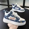 Boys' Shoes New Spring and Autumn Children's Sports Shoes Casual Board Shoes Medium and Older Children's Tide Brand Winter High-top Little White Shoes