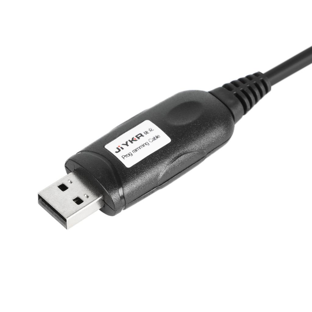 8 in 1 USB Programming Cable For Kenwood For Baofeng For Motorola For Yaesu Walkie Talkie Computer CD Software Two Way CB Radio