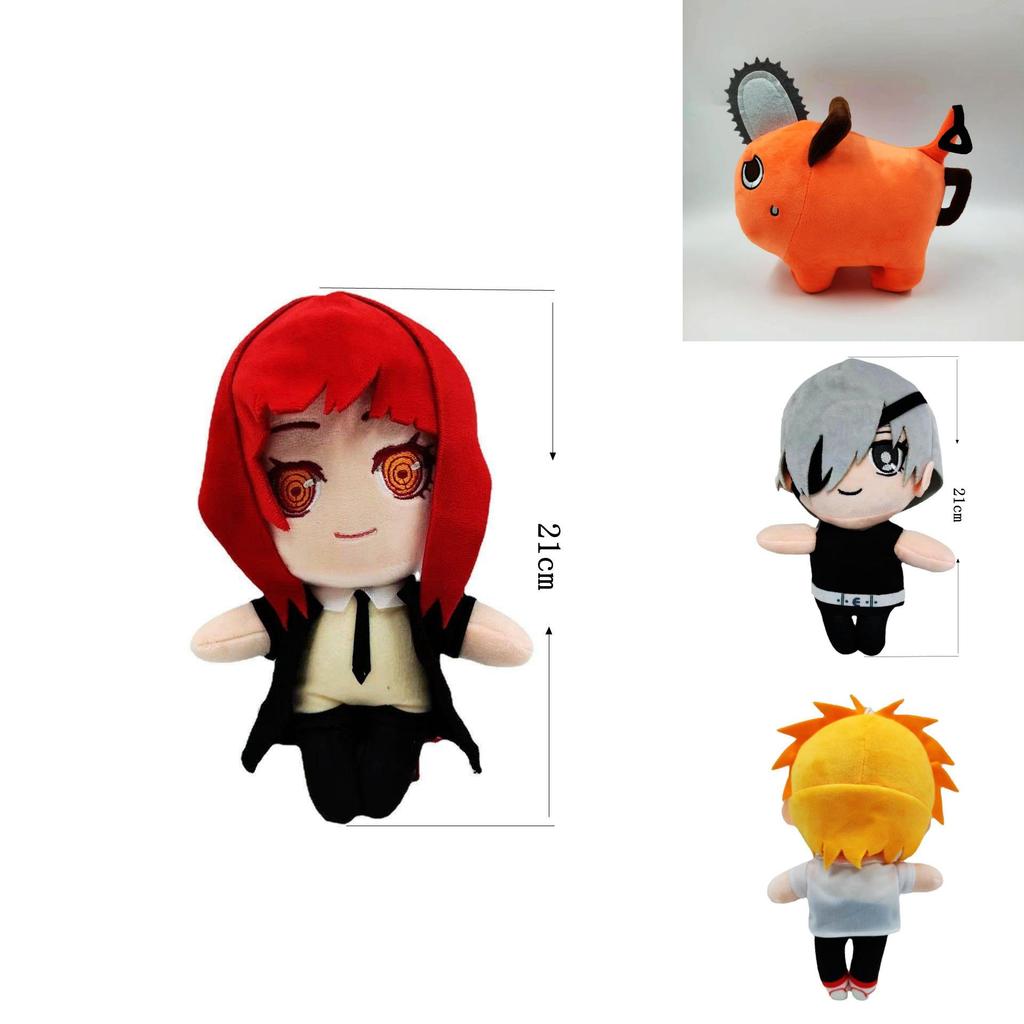 Chainsaw Man Denji Power Quanxi Makima Pochita Plush Toy Gift Safe Soft Fun Kids Gift