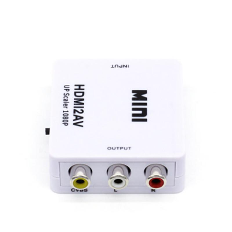 Мини HDMI к AV HD Адаптер - Конвертер HDMI2AV RCA