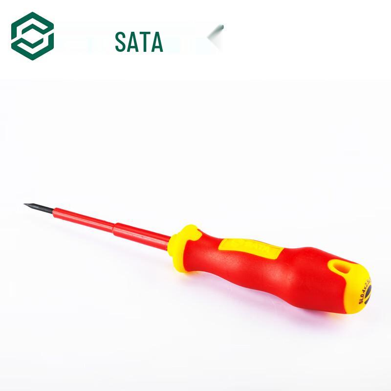 SATA Т-серия Изолированная шлицевая отвертка VDE