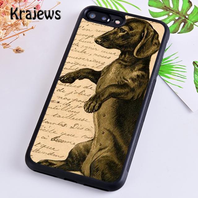 cute Teckel Dackel Dachshund Dog Phone Case Cover For iPhone 17 Air 16 15 14 plus 12 13 pro max Fundas