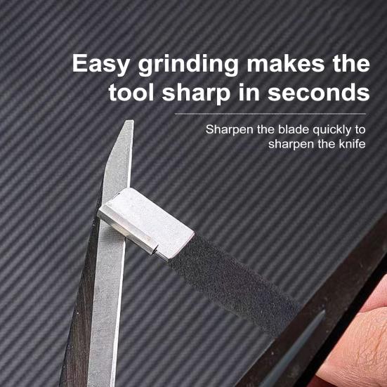1/5Pcs Cutter Sharpener Portable Tungsten Steel Cutter Sharpener Handheld Pocket Size Multi-Tool