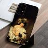 C-Караваджо-O P-Живопись-G Чехол для телефона Samsung Galaxy A73,A72,A71,A70,A53,A52,A51,Другие Мягкий черный чехол