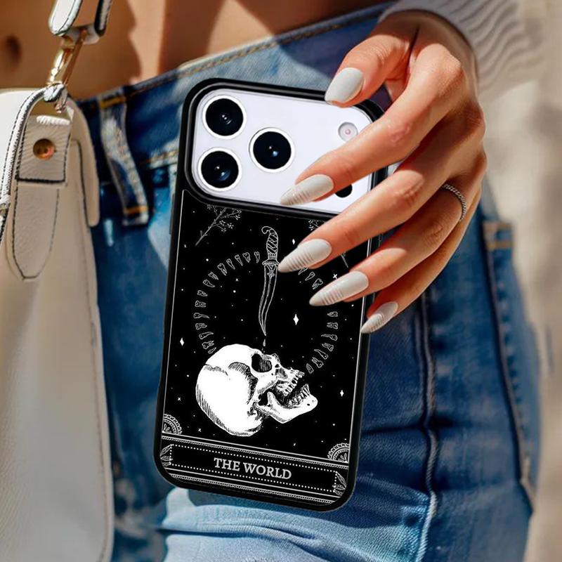 Чехол для телефона с картами Таро Для iPhone 17 Air 14 15 13 12 Max Чехол Для Apple 16e 11 Pro Max Plus Coque