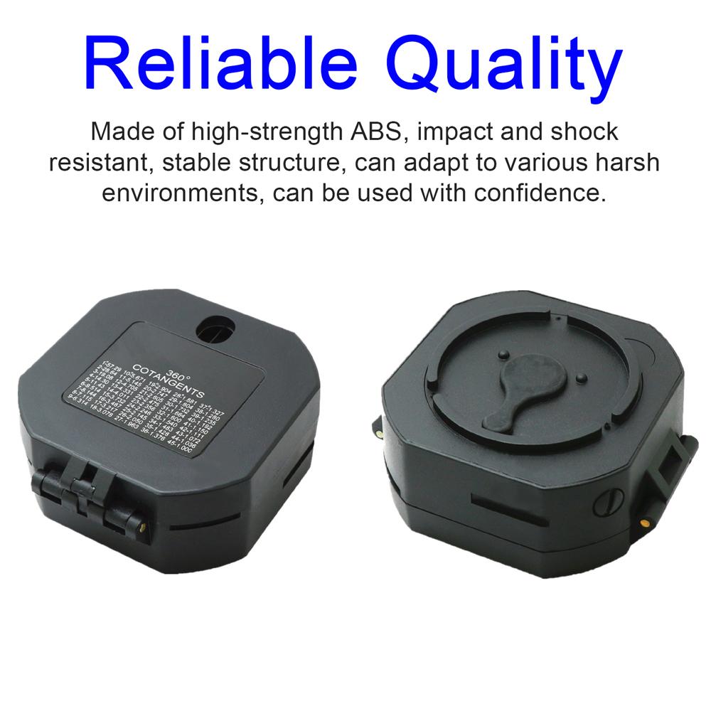 Multifunctional Compass High-Accuracy Geological Compass Survival Orienteering Compass Waterproof