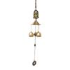 Vintage Alloy Wind Chimes Retro Exquisite Fine Workmanship Decorative Wind Chimes for Shop Home