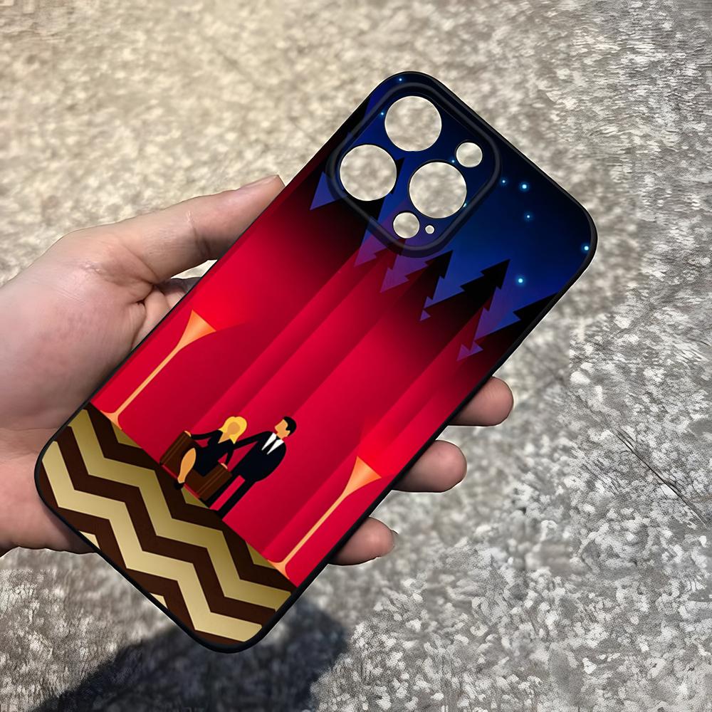 Добро пожаловать в Твин Пикс Чехол для телефона для IPhone 18 Pro Max 17 Pro 16 15 14 Plus 12 13 11 Ударопрочный Мягкий Чехол
