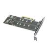 Высокоскоростная карта-конвертер PCIe на 2 порта два M.2 NVME M Key, технология печатных плат для стабильной передачи данных