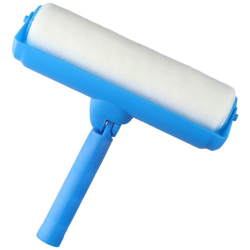 Plastic Splatter Shield 9-Inch with Adjustable Head Feature Paint Roller Most Extension Poles