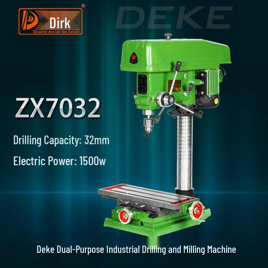 Deke Z516BC 16mm High Power 750W Bench Drill Press & Mill Machine