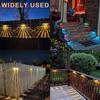 Solar Deck Lights Fence Lights Outdoor Step Lights Waterproof Solar Lights for Railing Stairs