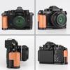 Leftfoto Z f Деревянная рукоятка для камер Nikon ZF с нижней быстросъемной площадкой для быстрой установки или ручной съемки L-образный кронштейн со встроенным Arca,