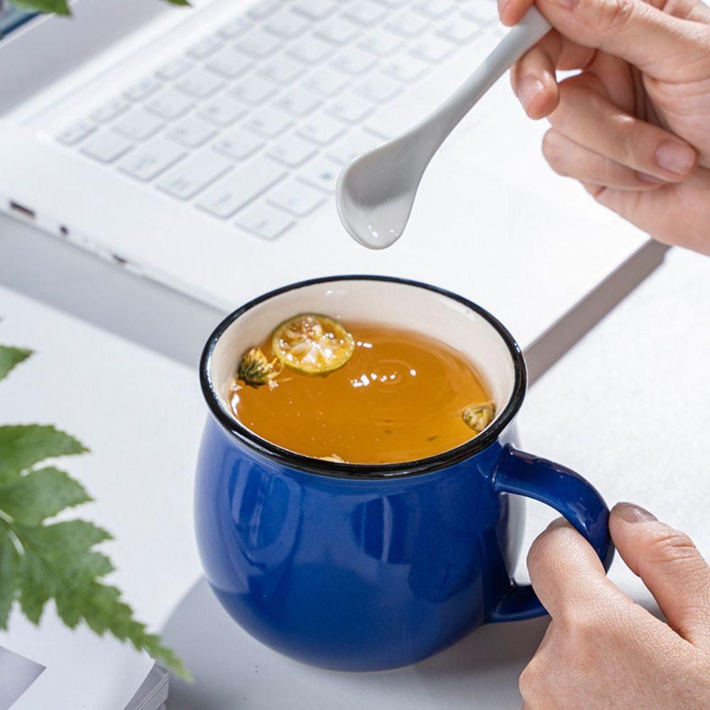 Скандинавская керамическая молочная чашка 300/400 мл, чайная чашка, посуда, кофейная кружка, гостиная