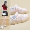 Summer Mesh White Shoes New Style of Female Students Breathable Height-enhancing Casual Shoes