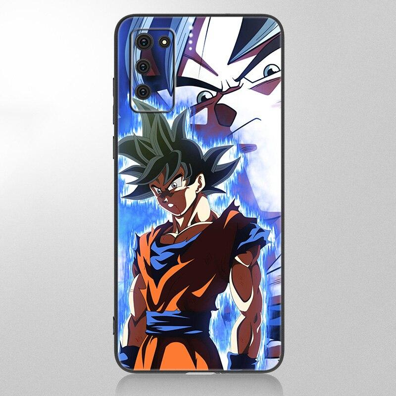 Аниме Son Goku Ultra Instinct черный чехол для Samsung Galaxy A12 A02S A22 A32 A52 A72 A71 A51 A41 A31 A21 A11 A50 A70 A10S A20S