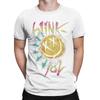 BLNK182 yellow Novelty 100 Cotton TShirt Blink 182 Tees Tops For Unisex