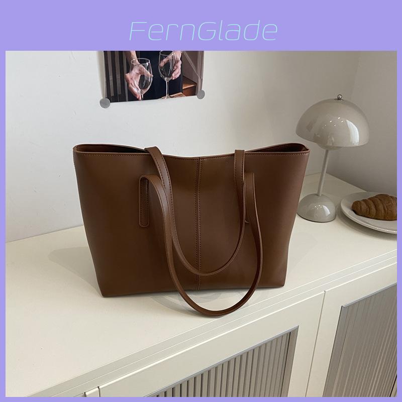 Pu Large Capacity Bag For Women With Zipper Closure For Daily