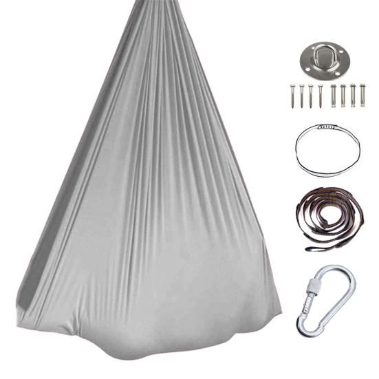 Сенсорные носки для тела, дышащие качели, обертывание всего тела, эластичная ткань из лайкры, гамак для йоги для детей и взрослых, сенсорный вход