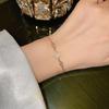 Popular ultra-shiny zircon bracelet for women, versatile and high-end, new Chinese style vintage butterfly jewelry