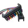 Seliwirkt 10 Way Fuse Box Holder, Car Circuit Fuse Box Holder, 2 Input 10