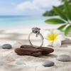 Rotatable Spinner Ring Open Fortune Wealth Ring Retro Traditional Fidget Jewelry  Gift
