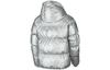 Nike Мужские пуховики Серебристый с капюшоном Умеренный пуховик BV4709-096