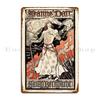 Jeanne D Arc Metal Plaque Poster Garage Bar Mural Painting Custom Tin Sign Poster