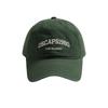 Cotton Letter Embroidered Cap Adjustable Cotton Peaked Hat Casual Sunscreen Baseball Cap  Outdoors