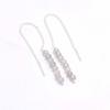 Labradorite 925 Silver Threader Earrings, Natural Gemstone Women Handmade Fringe Earrings