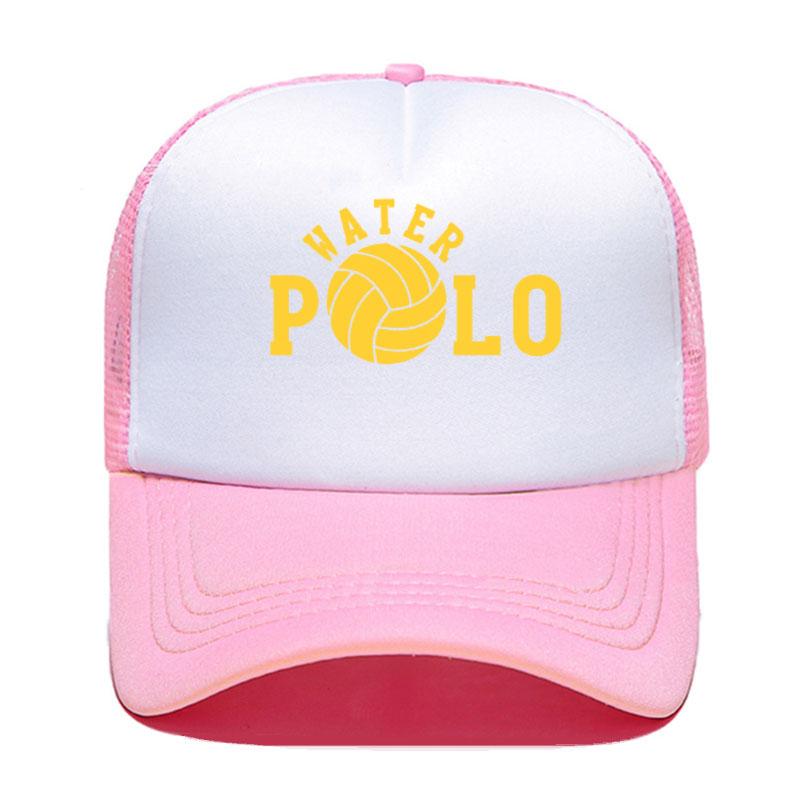New Waterpolo Player Print Casual Women Unisex Unisex Summer Parentchild Hats Mesh Visor Outdoor Sun Hat