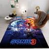 Синий Ёжик Популярная Игра Ковер Коврики для Дома Гостиная Спальня Диван Кухня Ковер Нескользящий Напольный Коврик
