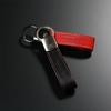 Monster Sport Leather Keychain, Red, with Presentation Box, Made in Japan, Genuine Leather (Cowhide Leather), Key Strap, 992100-0000MR