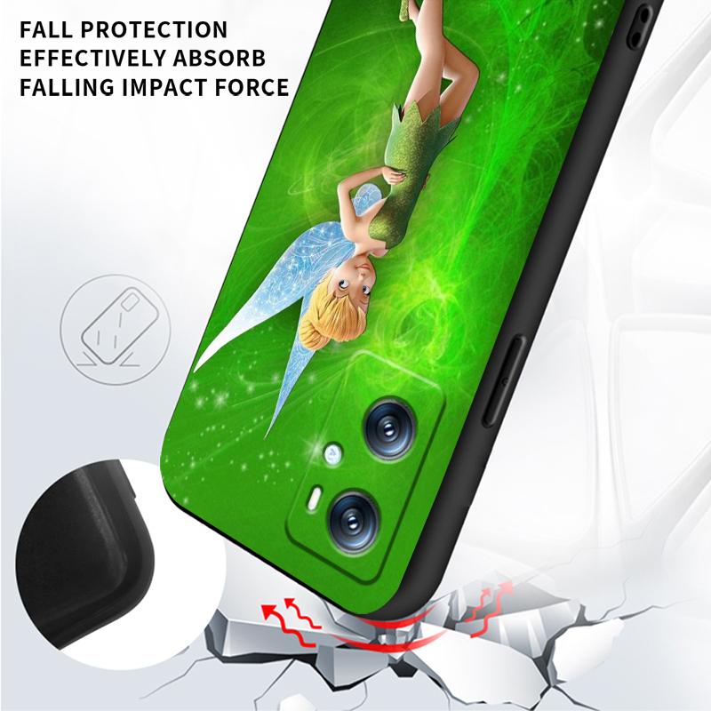 Animation Peter Pan Cut For OPPO Find X6 X5 X3 A54S A5 A94 A16 A53S A57 A74 A72 A98 A78 A96 A9 5G Black Cover Phone Case