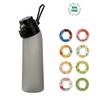 24 Oz Alr Fragrance Water Bottle Fruit Flavour Cup Frosted Gradient  Drinking Bottle 700ml 8 Flavor Rings For Sports Outdoor