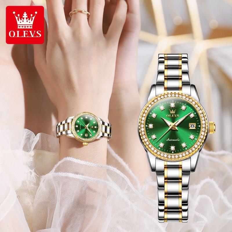 Oulisi Модные женские механические часы - Модный нишевый стиль