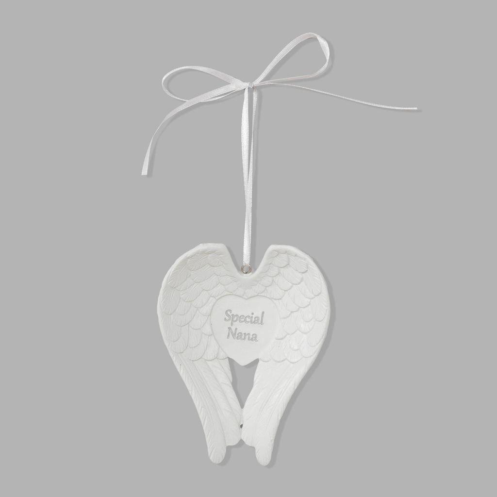 Celebrations Thoughts of You Nana Resin Wings Plaque