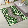 Цветочный пасторальный ковер с 3D принтом, домашний декор, коврики для входной двери, коврики для гостиной, ковры в спальне, детский ковер, коврик для ванной